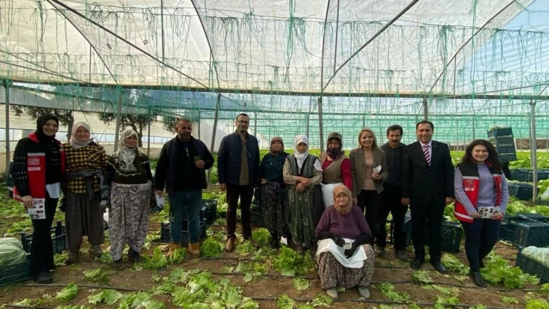 Söğüt'te çalışan kadınlar KADES hakkında bilgilendirildi