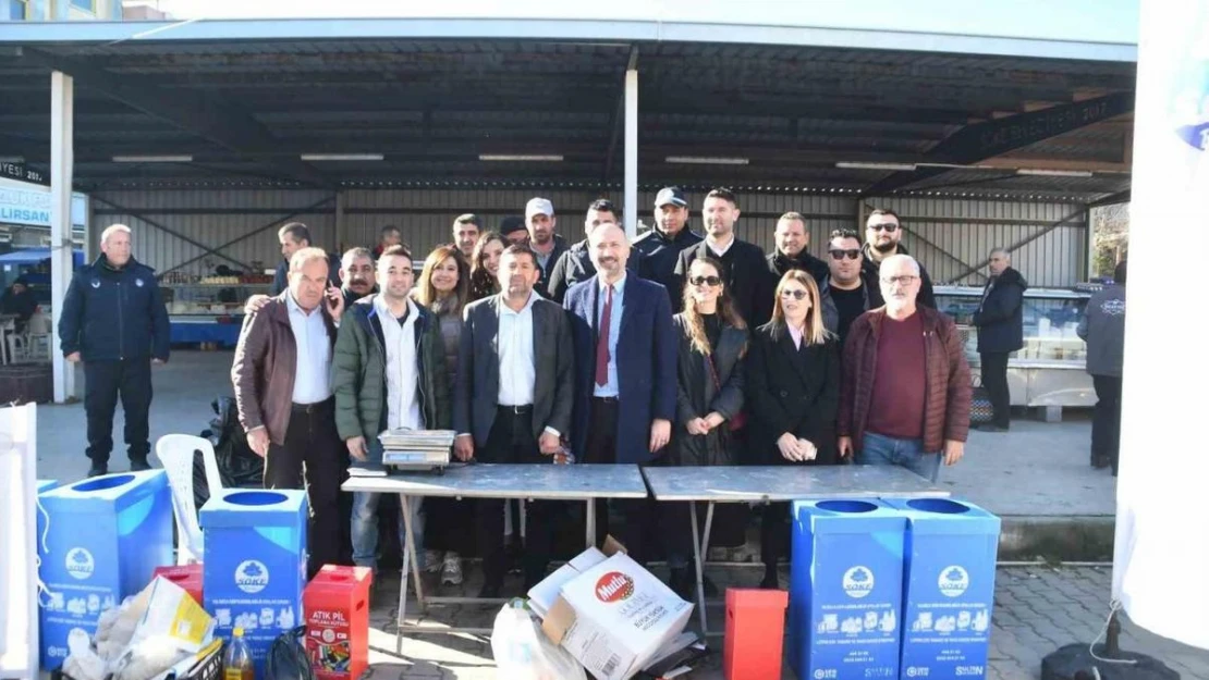 Söke Belediyesi'nden geri dönüşüme destekte bulunan vatandaşlara hediye