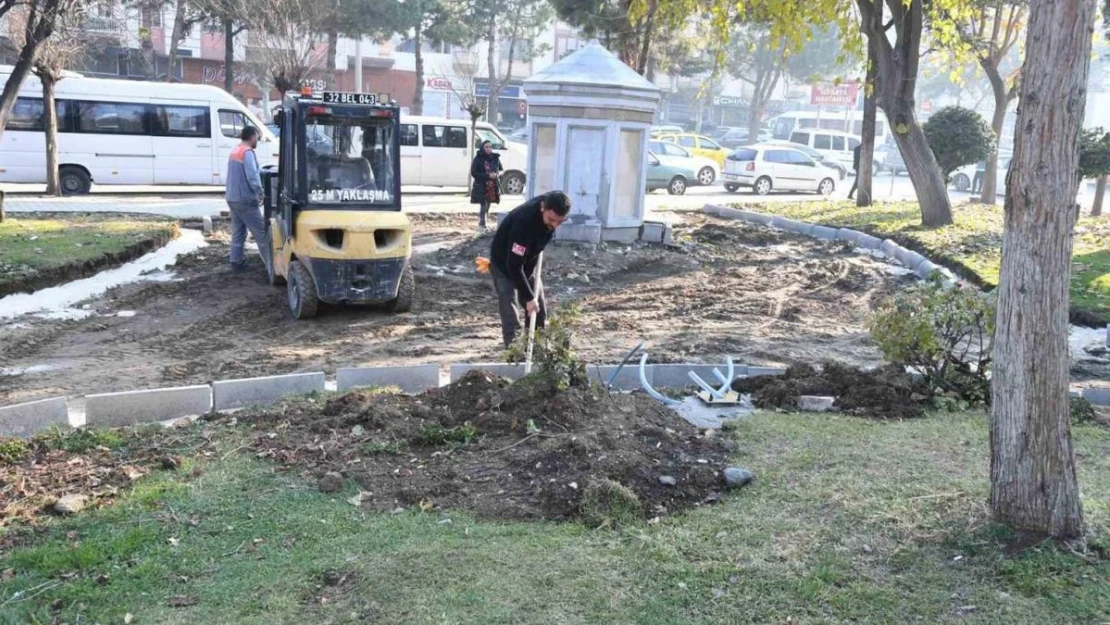 Soner Toros Basın Parkı yenileniyor