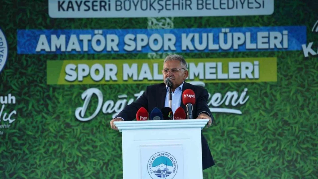 Sporcunun dostu başkandan amatör spor kulüplerine destek sürüyor