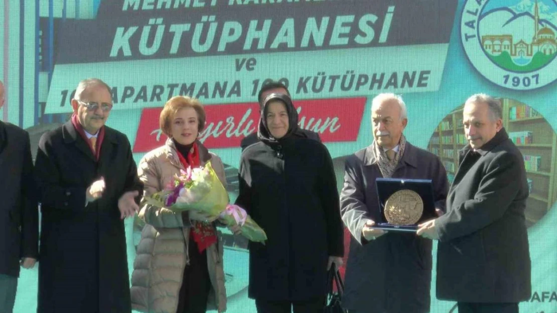 Talas kütüphanelerle 'donatılıyor'