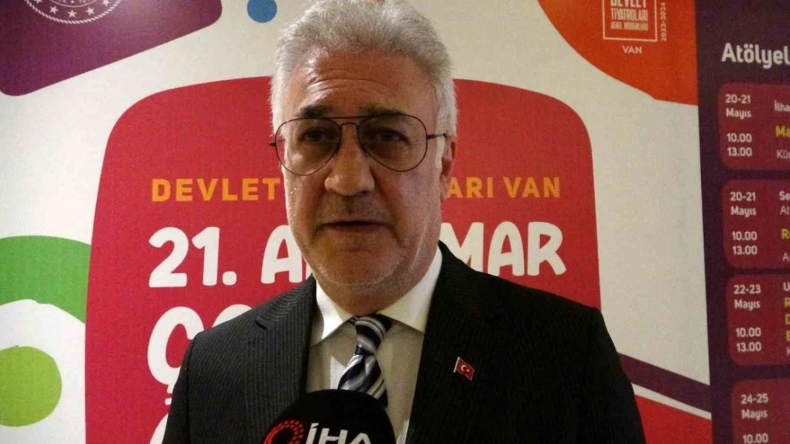 Tamer Karadağlı: 'Van'ın kültürel çeşitliliğini ve tarihini tiyatro yoluyla tanıtacağız'