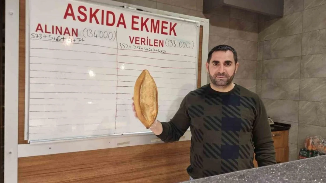 Tarihi fırında 9 yılda 133 bin askıda ekmek dağıtıldı