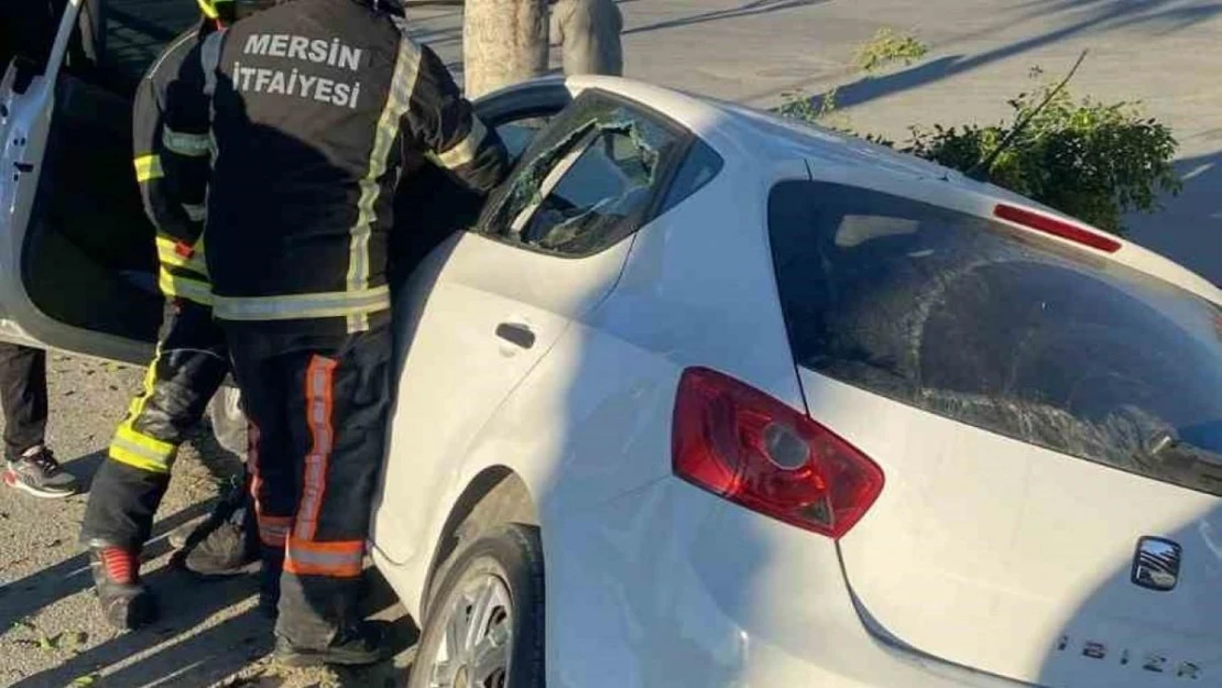 Tarsus'ta trafik kazası: 1 yaralı