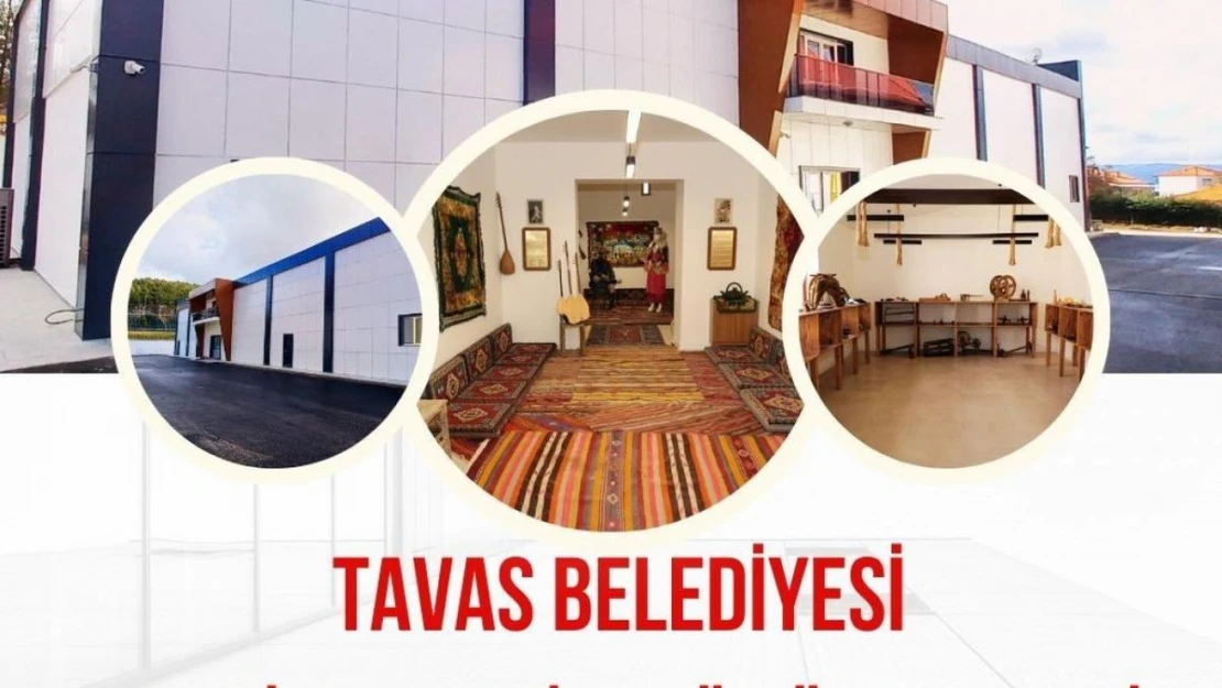 Tavas Belediyesi Gençlik Merkezi ve Kültür-Sanat Evi açılıyor