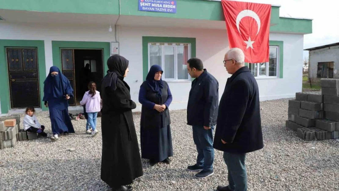 Taziye evine şehidin adı verildi