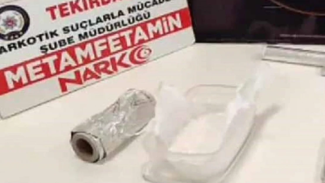 Tekirdağ'da 3 kişi uyuşturucudan yakalandı