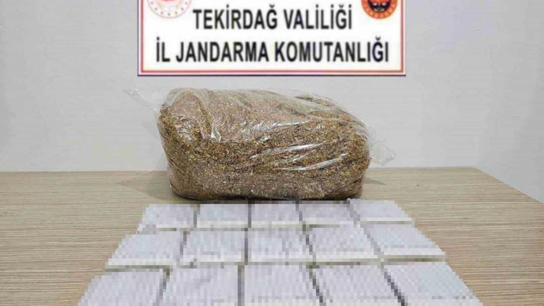 Tekirdağ'da iş yerinden makaron, puro ve tütün ele geçirilen şahsa 16 bin lira ceza