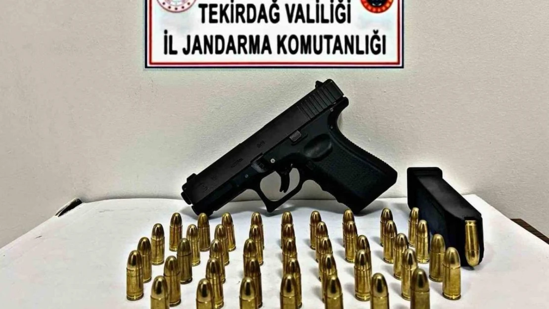 Tekirdağ'da silah ve uyuşturucu operasyonu