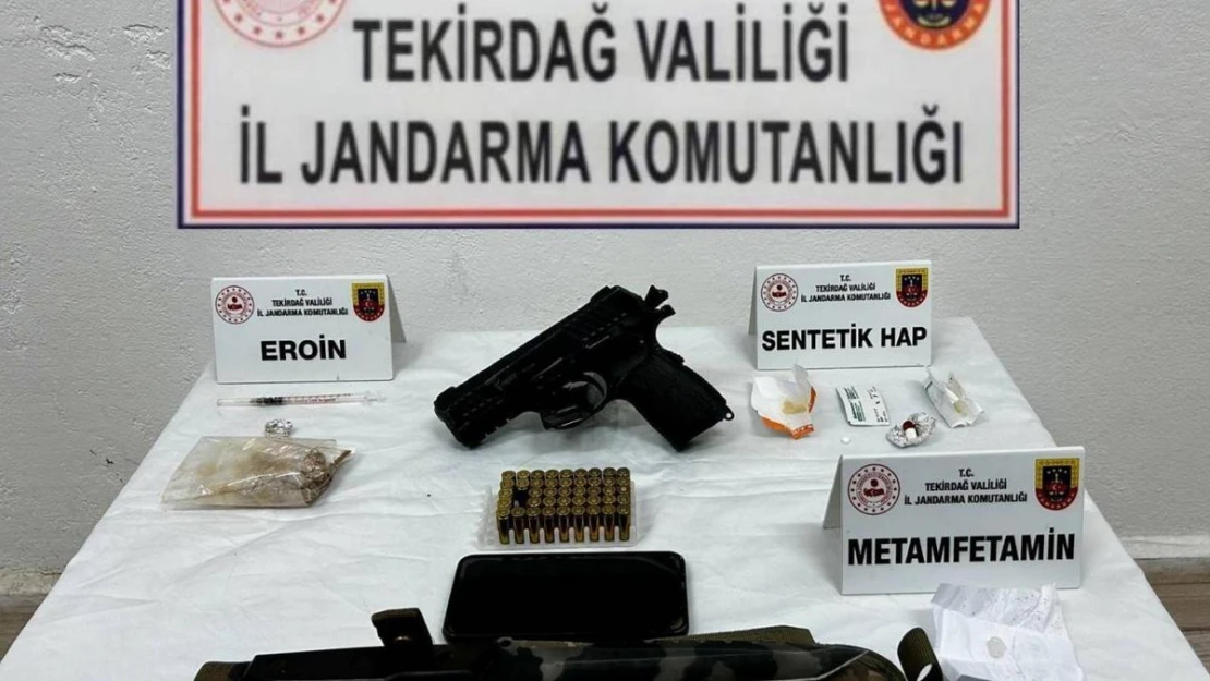 Tekirdağ'da uyuşturucu operasyonunda 7 kişi yakalandı