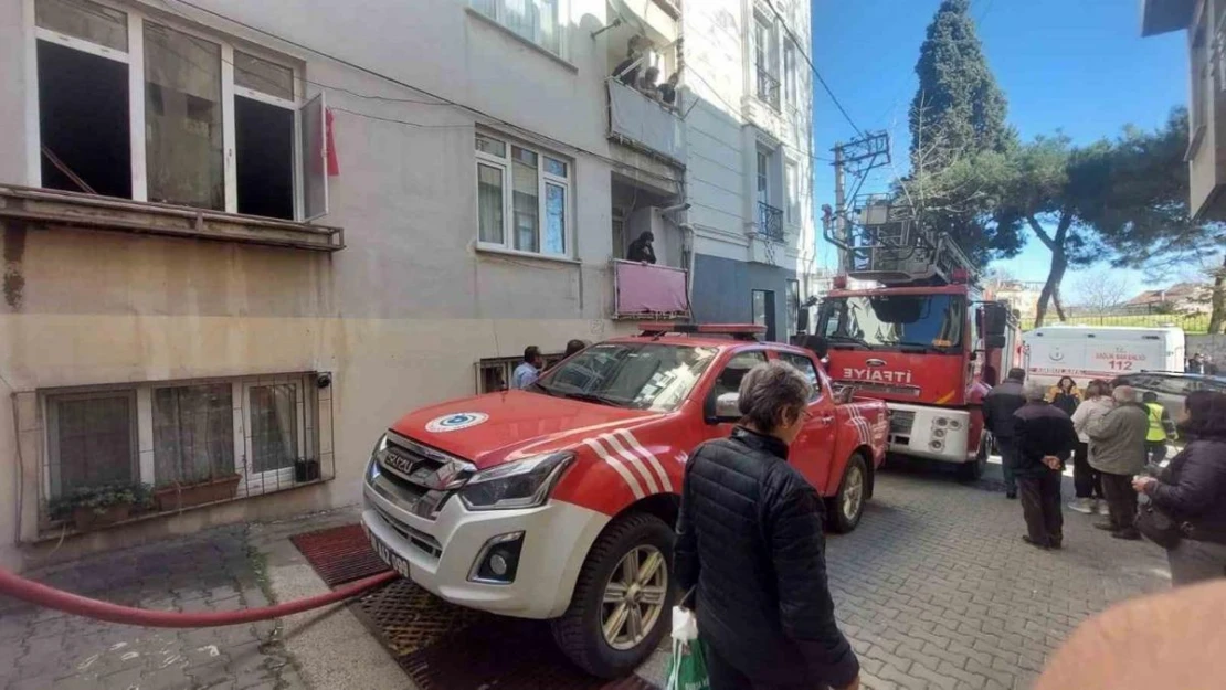 Tekirdağ'da yangın: 1 çocuk hastaneye kaldırıldı