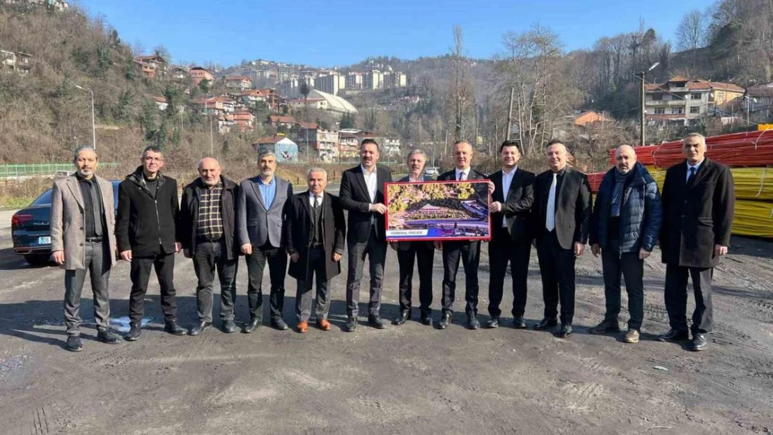 Terminal projesini yerinde tanıttılar