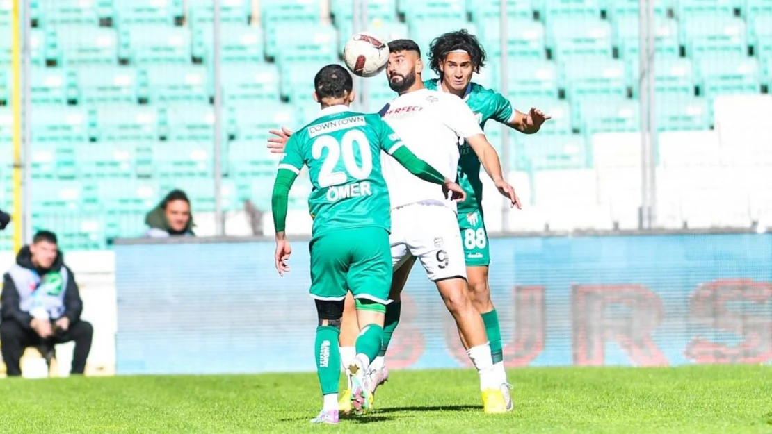 TFF 2. Lig: Bursaspor: 0 - Nazilli Belediyespor: 0