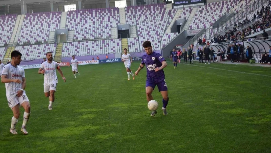 TFF 3. Lig: Orduspor 1967: 1 - Bergama Belediyespor: 0