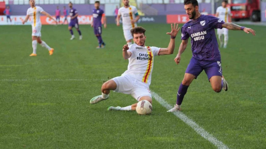 TFF 3. Lig: Orduspor 1967: 2 - Çatalcaspor: 2