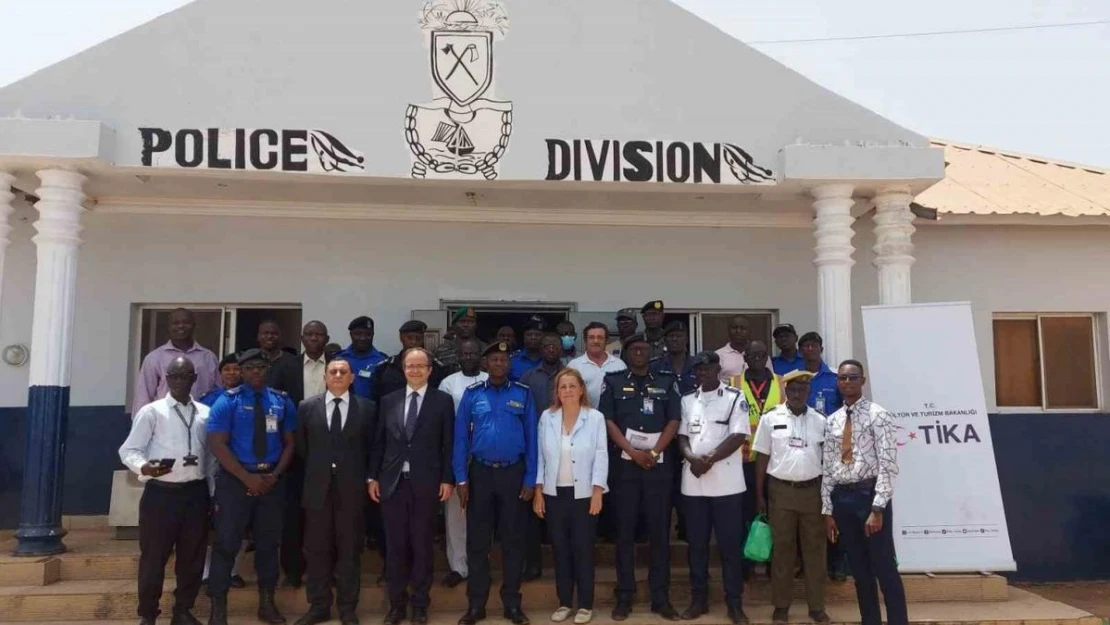 TİKA, Banjul Uluslararası Havaalanı polis birimini yeniledi