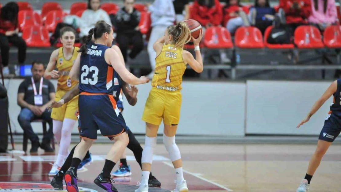 TKBL: Melikgazi Kayseri Basketbol:52 - ÇBK Mersin: 80