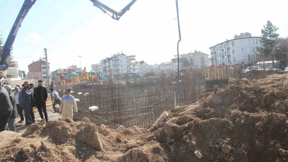 TOBB tarafından Beyşehir'de yaptırılan anaokulunun temeli törenle atıldı