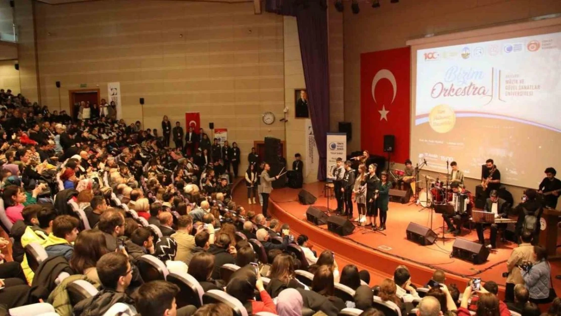 TOGÜ'de 'Bizim Orkestra' konseri gerçekleştirildi