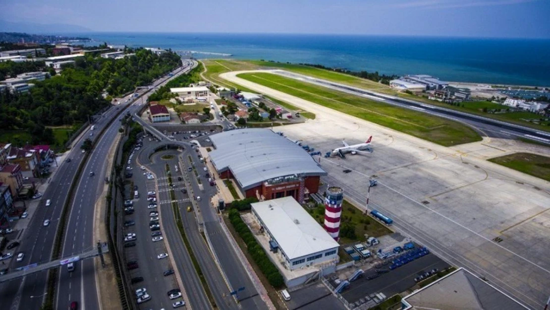 Trabzon Havalimanı'nda modernizasyon çalışmaları sürüyor