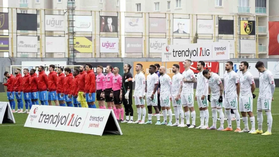 Trendyol 1. Lig: Tuzlaspor: 1 - Boluspor: 2