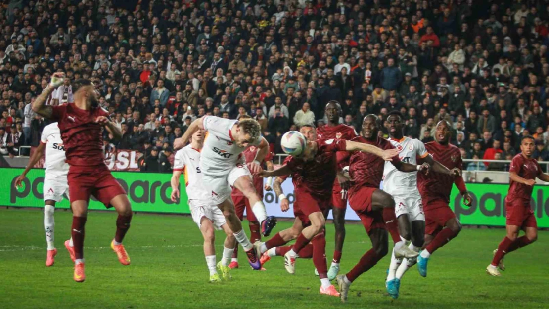 Trendyol Süper Lig: Atakaş Hatayspor: 1 - Galatasaray: 1