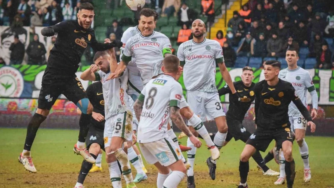 Trendyol Süper Lig: Çaykur Rizespor: 0 - Konyaspor: 0 (Maç sonucu)