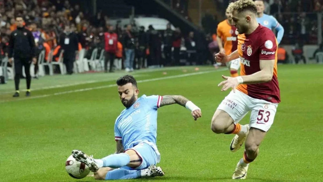 Trendyol Süper Lig: Galatasaray: 2 - Antalyaspor: 1 (Maç sonucu)