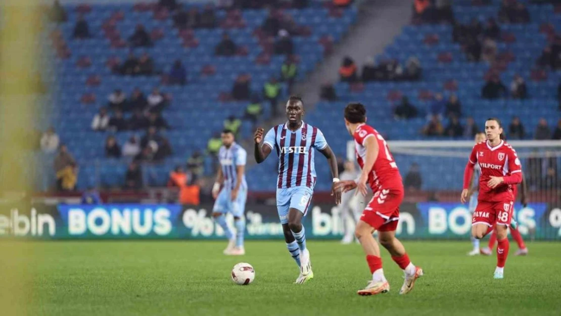 Trendyol Süper Lig: Trabzonspor: 2 - Samsunspor: 1 (Maç sonucu)