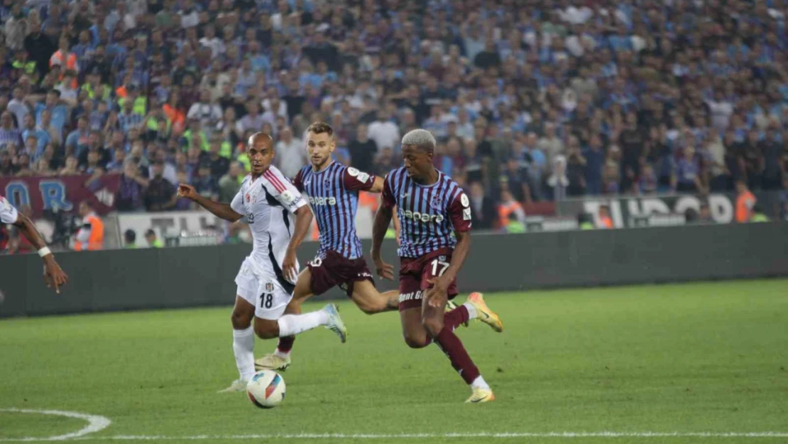 Trendyol Süper Lig: Trabzonspor: 1 - Beşiktaş: 1  (Maç sonucu)