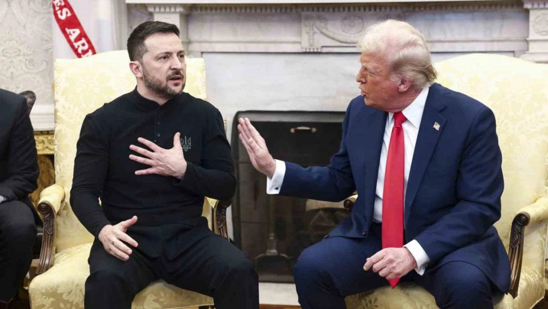 Trump ve Zelenskiy arasında Beyaz Saray'daki tartışmanın ardından ilk görüşme