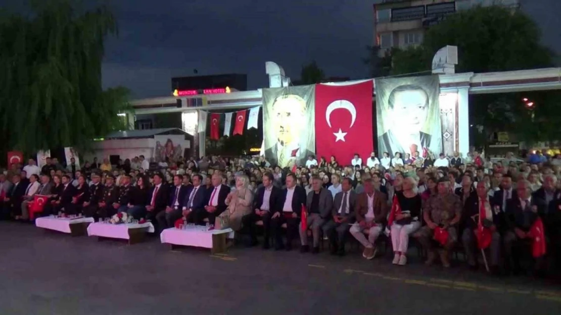 Tunceli'de 15 Temmuz Demokrasi ve Milli Birlik Günü programı