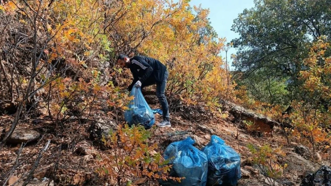 Tunceli'de çevre temizliği etkinliği