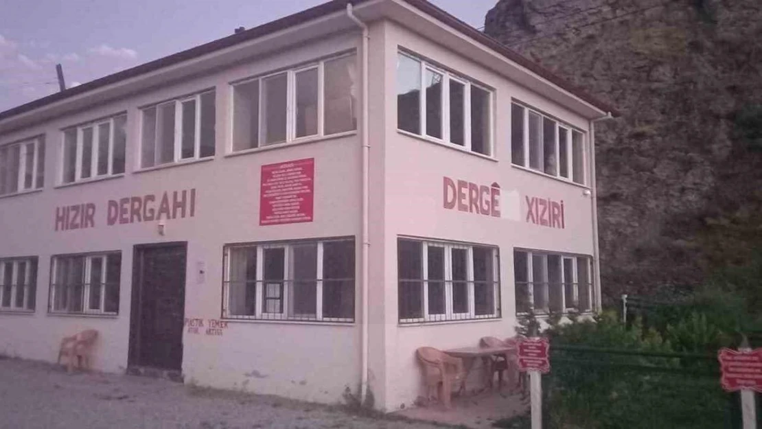 Tunceli Valiliğinden Hızır Dergahındaki Kürtçe 'Dergehe Xızır' yazısı açıklaması