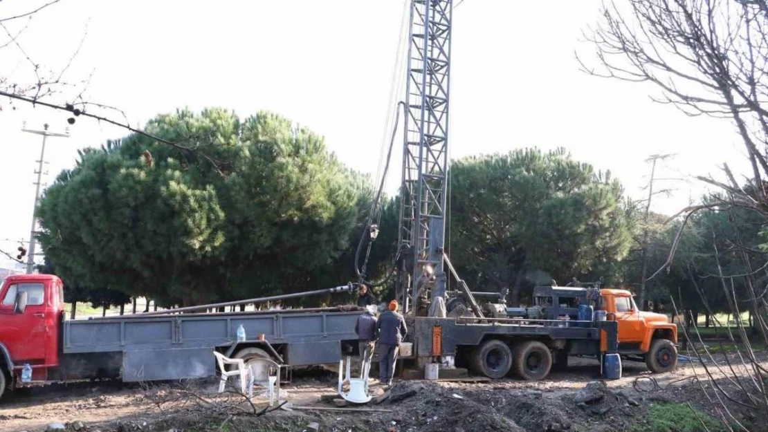 Turgutlu'nun doğusunu besleyecek sondaj çalışması tamamlandı