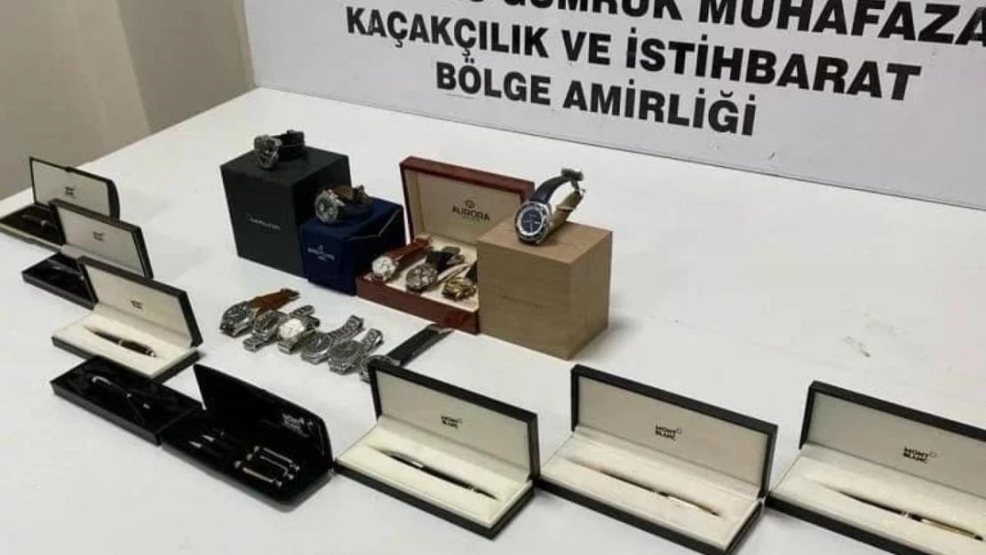 Türkgözü Gümrüğünde 1 milyon lira değerinde kaçak eşya ele geçirildi