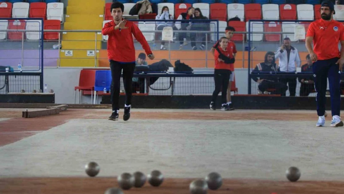 Türkiye Bocce Birinci ve İkinci Lig 2. Etap müsabakaları Mersin'de başladı