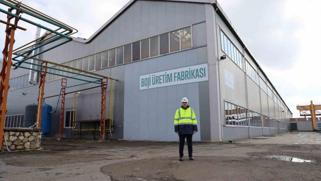 Türkiye'nin en büyük boji fabrikası Sivas'ta üretim yapacak