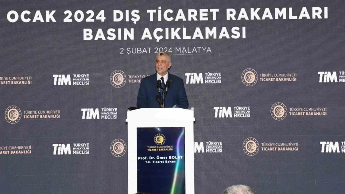 Türkiye'nin Ocak ayı ihracatı 20 milyar dolar oldu