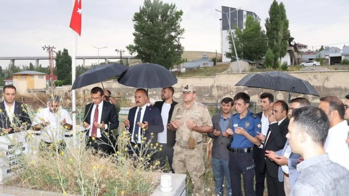 Tutak'ta 15 Temmuz şehitleri anıldı