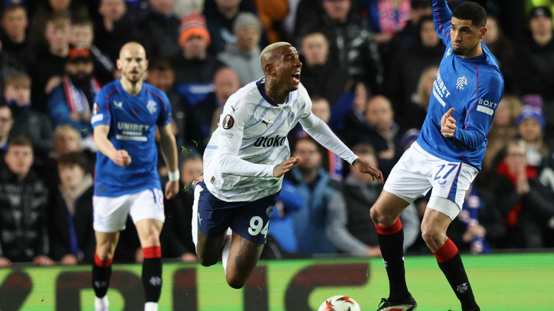 UEFA Avrupa Ligi: Rangers: 0 - Fenerbahçe: 1 (İlk yarı)