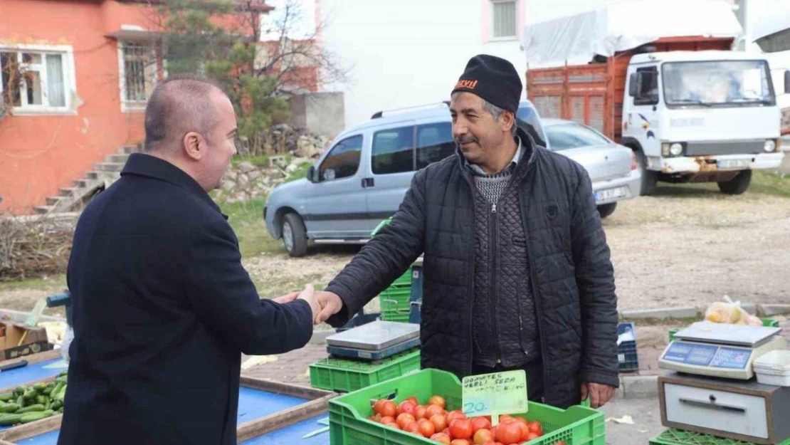 Uluçay'dan esnafa kapalı pazaryeri müjdesi