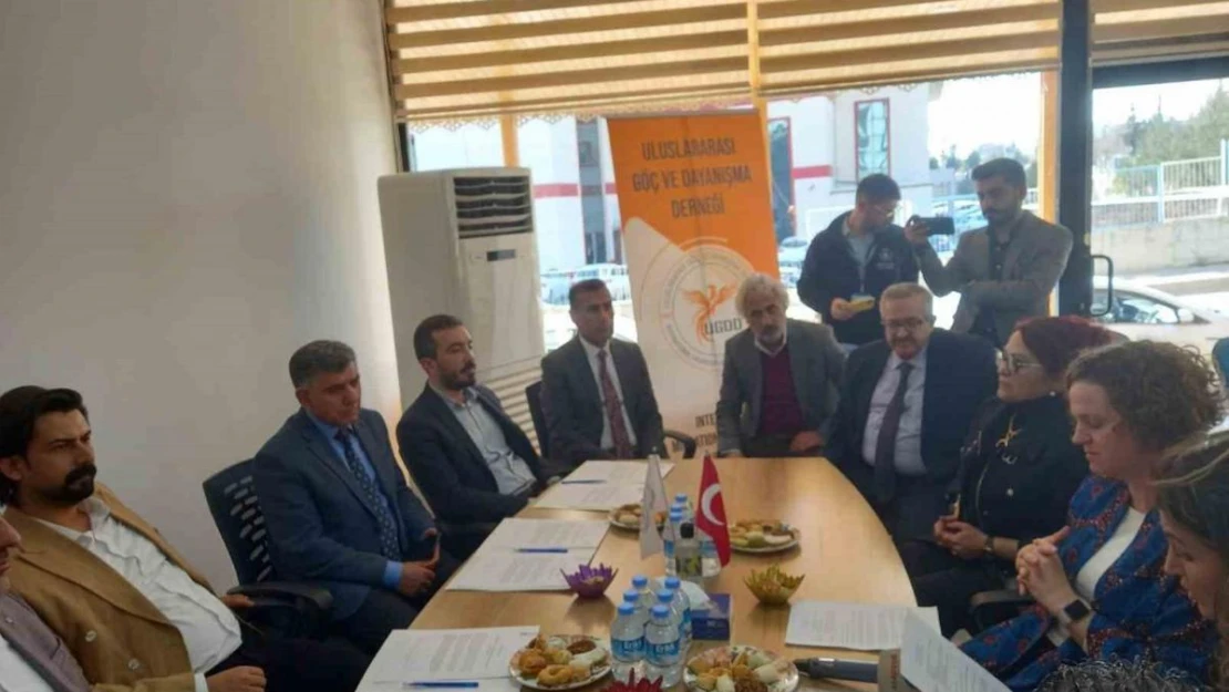 Uluslararası Göç ve Dayanışma Derneği'nin Adıyaman Şubesi açıldı