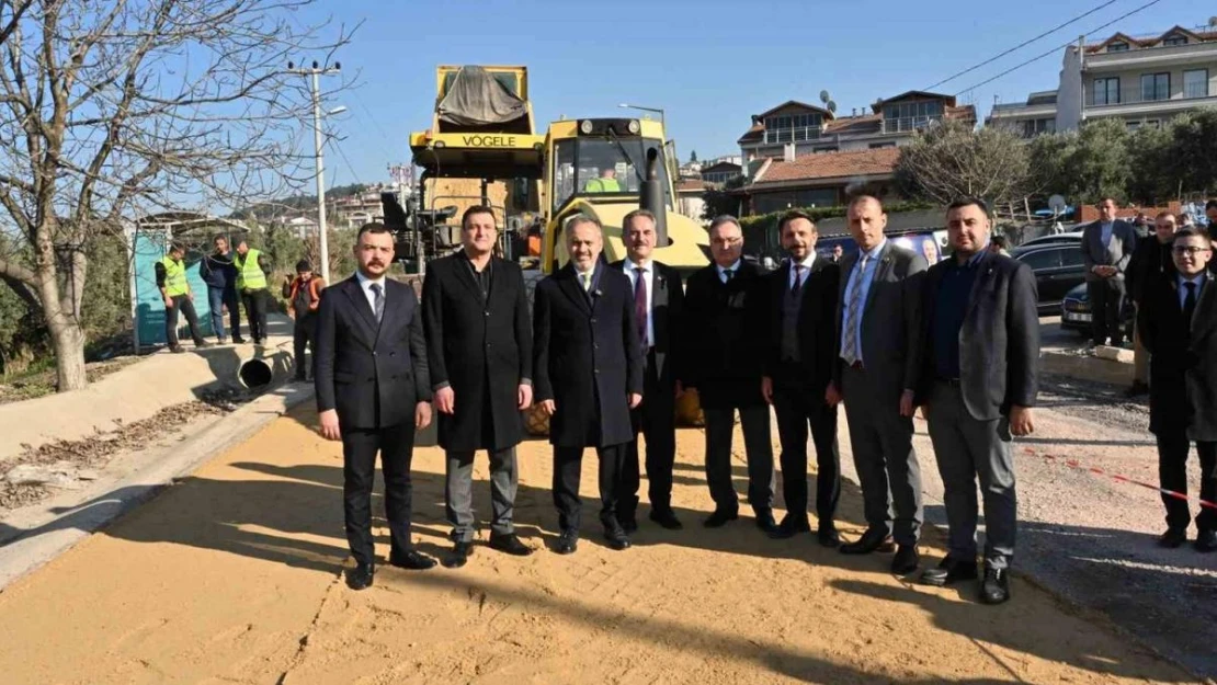 Umurbey Celal Bayar Caddesi yenileniyor