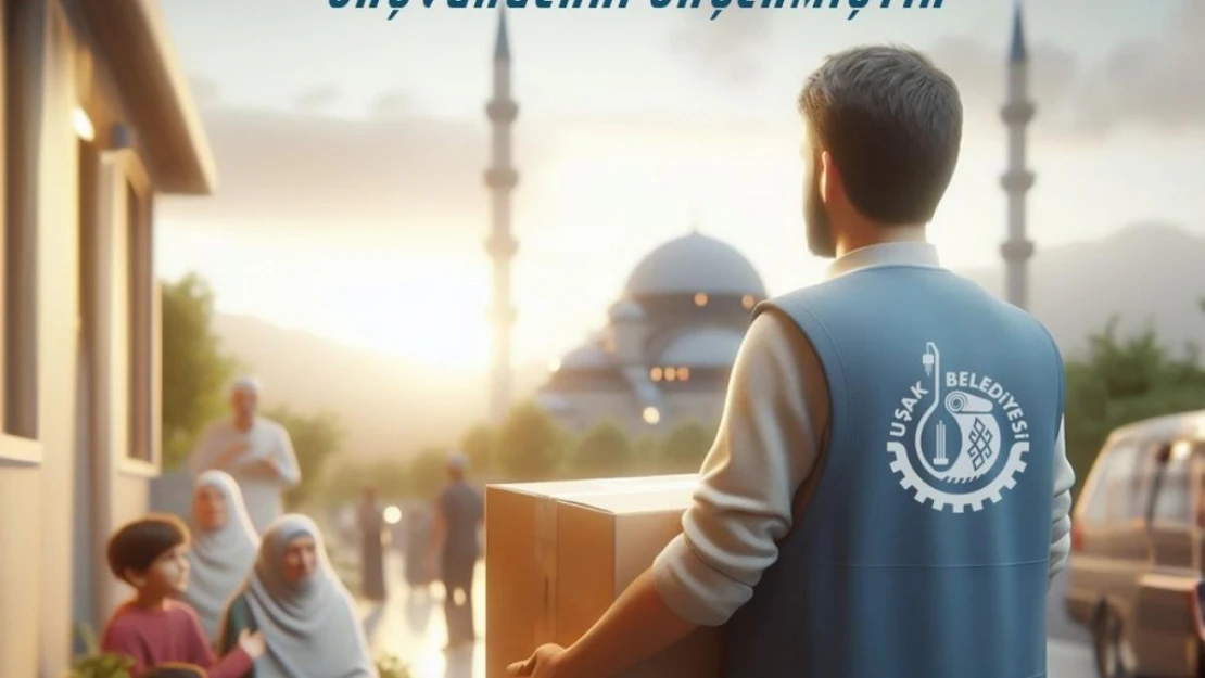 Uşak'ta Ramazan ayı gıda kolisi yardım başvuruları başladı