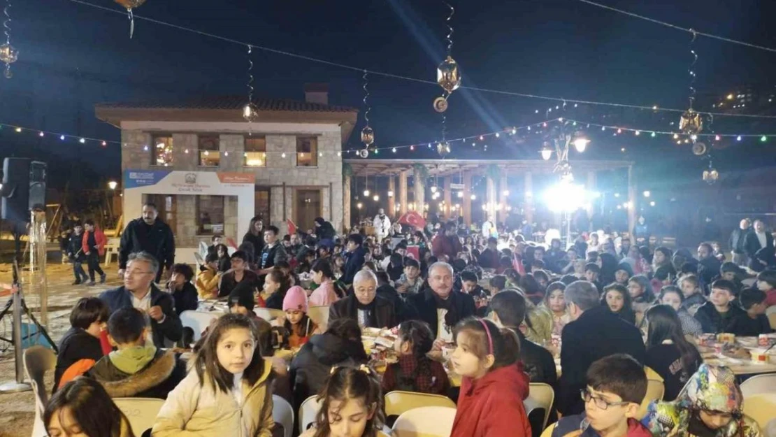 Üsküdar Çocuk Köyünde ilk iftar heyecanı yaşandı