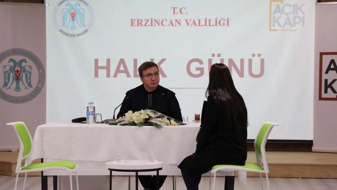 Vali Aydoğdu, 'Halk Günü' toplantısında vatandaşları dinledi