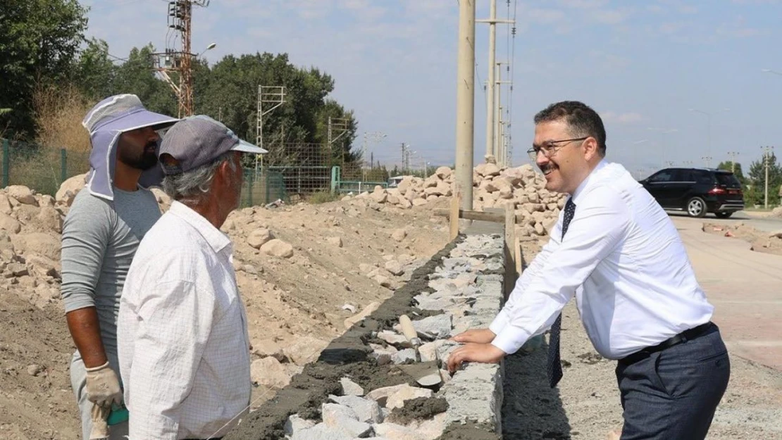 Vali/Belediye Başkanvekili Ercan Turan incelemelerde bulundu