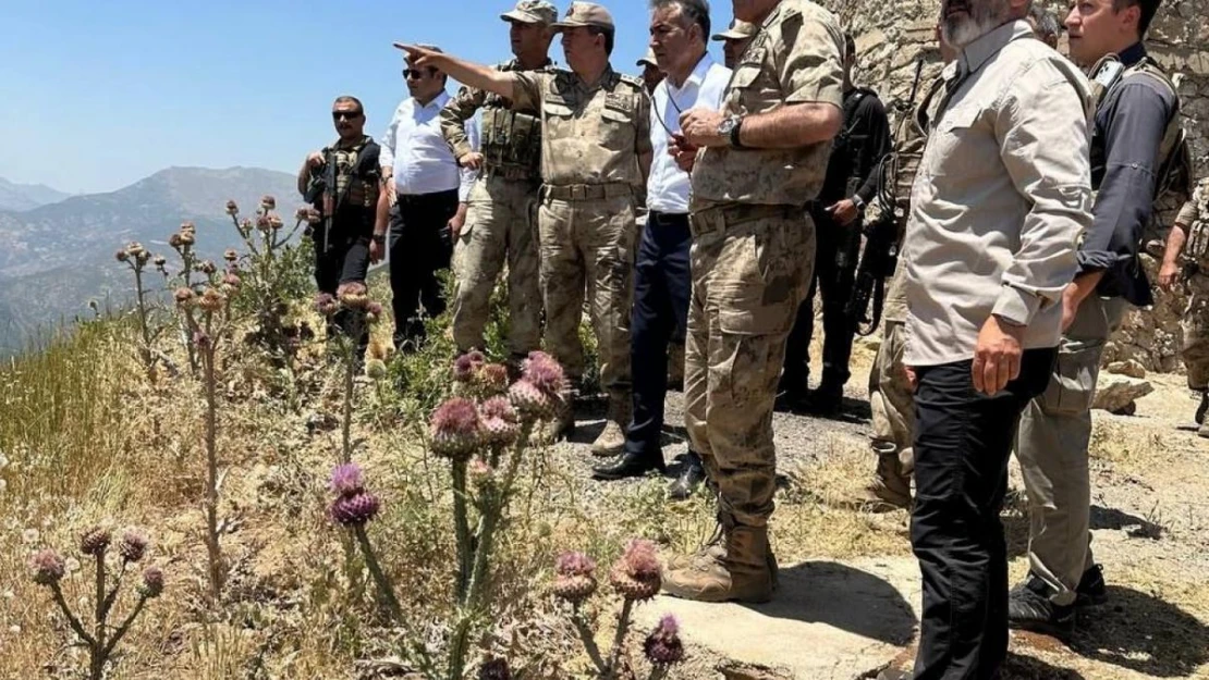 Vali Çağatay'dan üs bölgelerine ziyaret