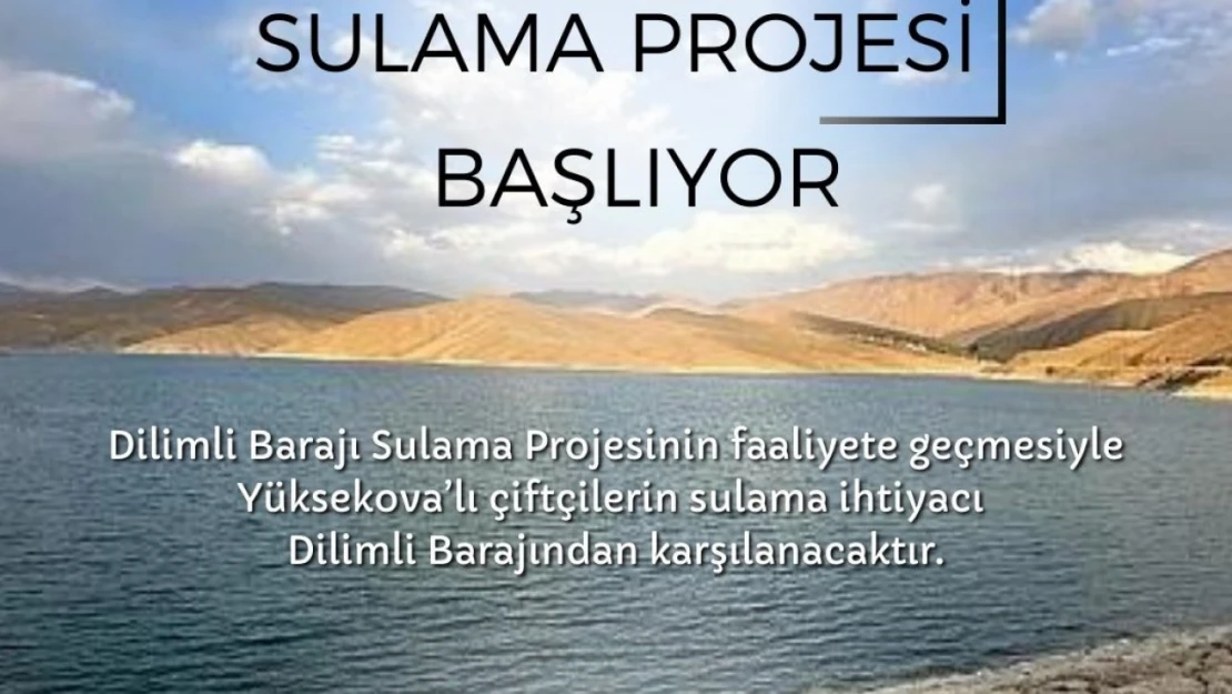 Vali Çelik 'Dilimli Barajı 1. Kısım Sulama Projesi ihale edildi'